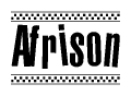   Afrison Nametag 