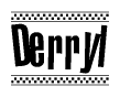 Derryl Racing Checkered Flag