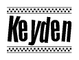 Keyden Racing Checkered Flag