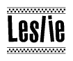 Leslie Checkered Flag Design