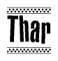 Thar Checkered Flag Design