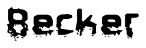Becker Nametag with Static Effect
