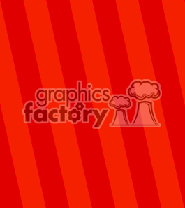 Clipart image featuring diagonal red and orange stripes.