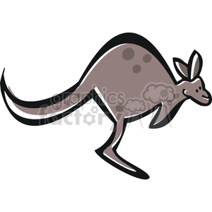 Cartoon Kangaroo Illustration