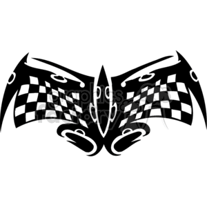 Racing flag symbol