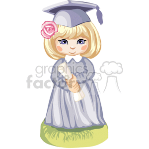 Download Female Student Giving A Graduation Speech Wearing A Cap And Gown Clipart Commercial Use Gif Jpg Wmf Svg Clipart 139305 Graphics Factory
