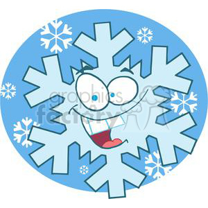 3779-Cartoon-Snowflake