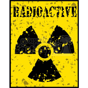 Royalty Free Radioactive Sign 381911 Vector Clip Art Image