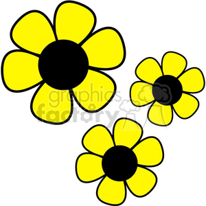 yellow daisy clipart