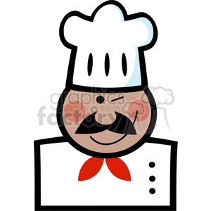 cartoon chef