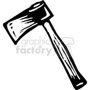 axe clip art black and white