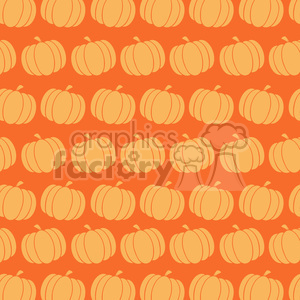 6645 Royalty Free Clip Art Pumpkin Background Seamless Pattern