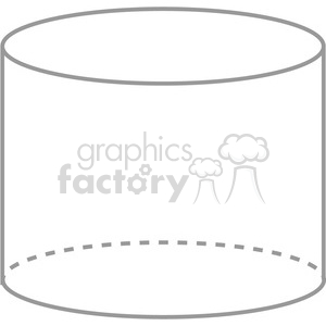 geometry empty cylinder math clip art graphics images