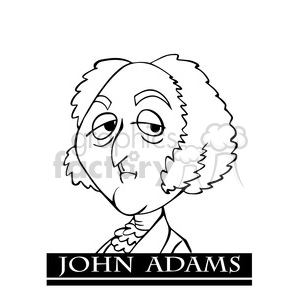 john adams black white