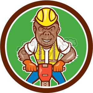 GORILLA construction worker jackhammer CIRC