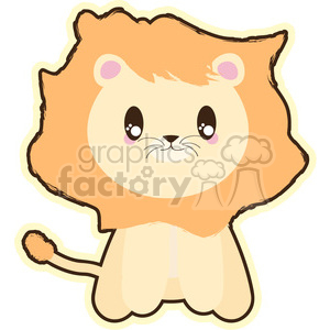   cartoon lion 