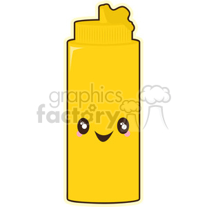   Mustard cartoon character vector image 