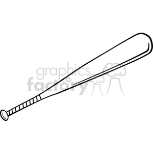 Black and White Baseball Bat