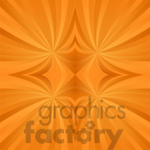 Abstract orange radial starburst background with gradient shades.