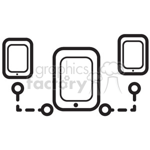 network devices vector icon
