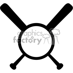 baseball bat monogram svg cut file vector