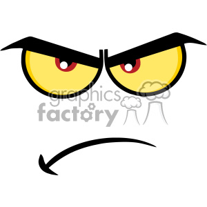 Funny Angry Emoticon Face