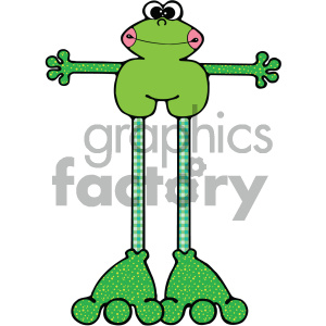 cartoon clipart frog 010 c
