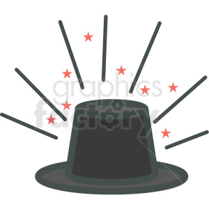 guy fawkes day hat vector icon image