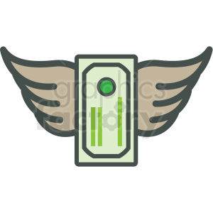 Free Free Money With Wings Svg 640 SVG PNG EPS DXF File