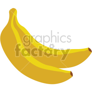 bananas flat icon clip art