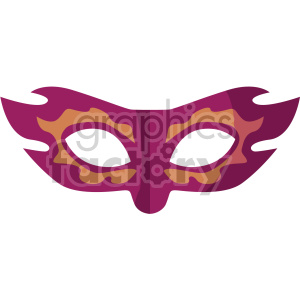 A colorful masquerade mask icon commonly associated with New Year's Eve and celebratory parties.