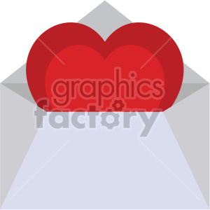 love letter valentines vector icon no background