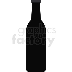 bottle silhouette clipart