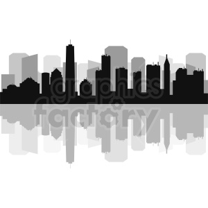 New York city buildings vector skyline