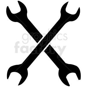 two crossed wrenches icon