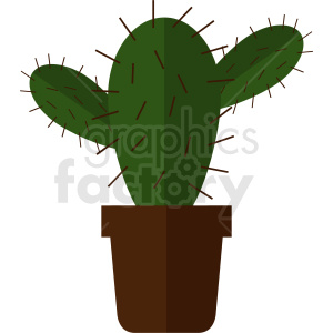 cartoon cactus vector