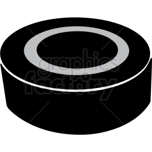 hockey puck clipart design