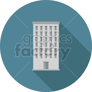 office building vector clipart 1