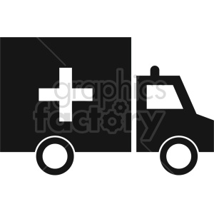 ambulance vector icon graphic clipart 4