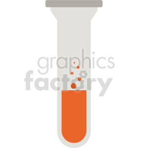 laboratory test tube vector icon graphic clipart no background