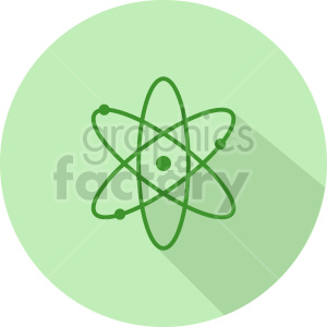 atoms vector icon graphic clipart 3