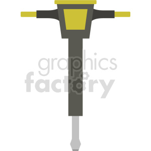 jack hammer vector icon graphic clipart no background