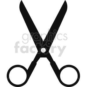 A black and white clipart image of a pair of scissors, often used in educational contexts.