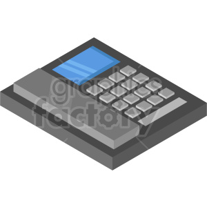 isometric phone vector icon clipart 5