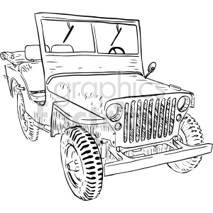 jeep vector clipart