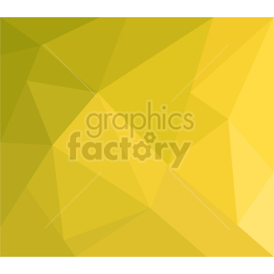 Yellow low poly texture vector graphic