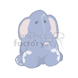 Download Sitting Baby Elephant Clipart Commercial Use Gif Jpg Wmf Svg Clipart 129613 Graphics Factory