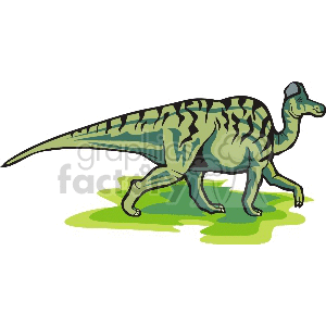 Cartoon Dinosaur - Ancient Herbivorous Dino