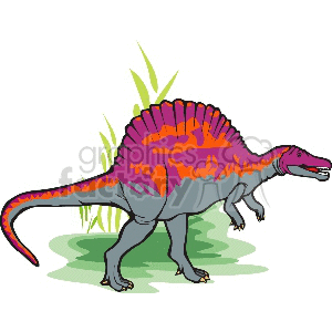 Colorful Dinosaur Illustration