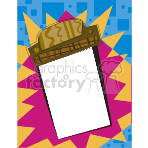 Clipboard photo frame